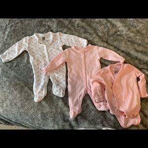 3 Preemie Onesies